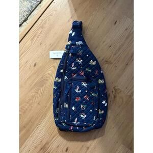 Vera Bradley Snow Globe Motifs Sling Backpack
